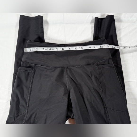 Victoria Secret Sport Black Yoga Athletic Leggings. Size medium Long - Picture 1 of 5